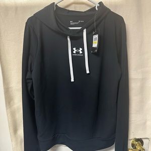 Women’s Under Armour UA Rival Medium Terry Hoodie New With Tag